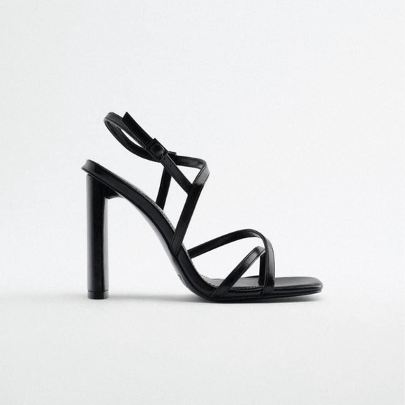 BLACK ZARA HEELS 36 - Picture 1 of 1